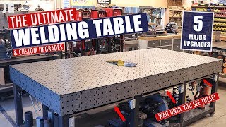 The Ultimate Welding Table  JIMBOS GARAGE [upl. by Nilya]