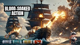 BloodSoaked Battles Unforgettable Moments in World of Warships [upl. by Attesor]