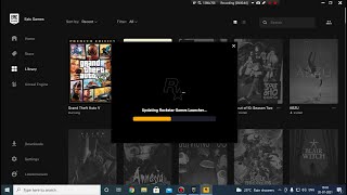 GTA V  Rockstar Launcher Update Fix on Epic Games Launcher Los Santos Tuners BUG FIX [upl. by Divad197]