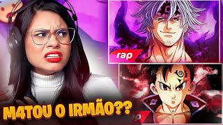 CONHECENDO ZELDRIS amp ESTAROSSA 😱 2 EM 1  Rap do Zeldris e Rap do Estarossa  7 Minutoz [upl. by Anastasia]