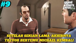 TREVOR MEMBANTU MICHAEL MENEMUKAN TRACY YANG SEDANG SYUTING FILM KONYOL  GTA 5 STORY MODE  PART 9 [upl. by Nomelihp]