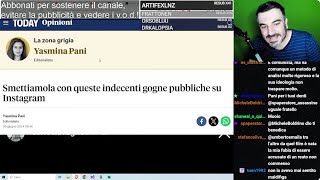 Analizzo commenti saporiti  Yasmina Pani e la misandria da Instagram [upl. by Eniowtna134]
