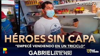 Héroes venezolanos en Perú Gabriel de la calle a tener su negocio quotAquí se viene a trabajarquot [upl. by Eissalc105]