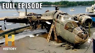 The Battle to Recover a WWII B25 Bomber  Mega Movers S1 E4  Full Episode [upl. by Grati617]