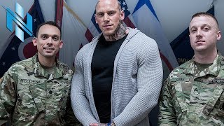 MARTYN FORD  US MILITARY TRAINING SESSION  FINDING YOUR WAY DETERMINATION [upl. by Ahseid]