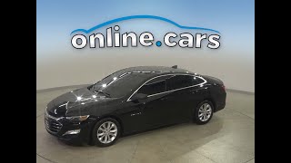 A52618GT Used 2020 Chevrolet Malibu Black Sedan Test Drive Review For Sale [upl. by Garneau6]