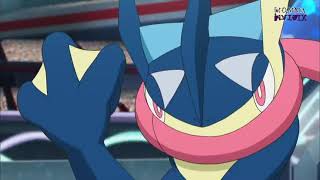 Ash Greninja Pokemon battles AMV I feel Invincible [upl. by Leiad]