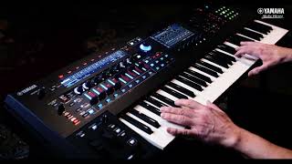 DEMO YAMAHA MONTAGE M  GREAT SOUND 400 Notes polyphony [upl. by Asillam303]