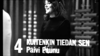 Päivi Paunu  Kuitenkin tiedän sen 1972 [upl. by Remliw142]