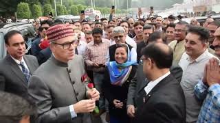 CMs Arrival amp First Day at Civil Secretrait Jammu [upl. by Nerag724]