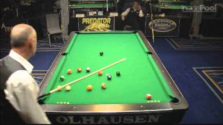 Mike Sigel vs Oliver Ortmann at the World 141 Tournament [upl. by Rifkin]