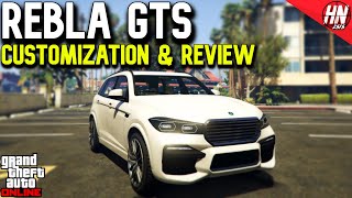 Ubermacht Rebla GTS Customization amp Review  GTA Online [upl. by Geis596]