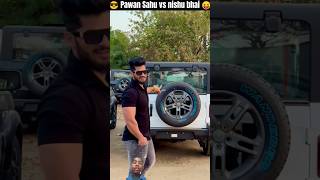 😝 mahindra thar vs tractor 🤬 [upl. by Liamaj]