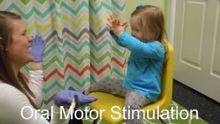 Speech Therapy  Oral Motor Stimulation [upl. by Yeltihw]