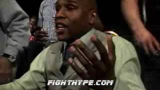 FLOYD MAYWEATHER quotMOSLEY KNOWS I WAS HURTIN HIMquot [upl. by Delaney]