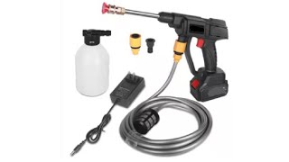 “Unbox”  LiamHup 588VF Cordless High Pressure Cleaner [upl. by Hailee]