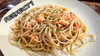 Creamy Shrimp Alfredo Pasta recipe [upl. by Gnaoh]