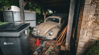 SUPER RARE 1950S Beetle Sat For Over a Decade DRIVEWAY Finds F500 Race car BMW isetta IMSTOKZE 🇬🇧 [upl. by Curzon]