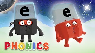 Phonics  Learn to Read  E is for Escape  Alphablocks [upl. by Ingrim]