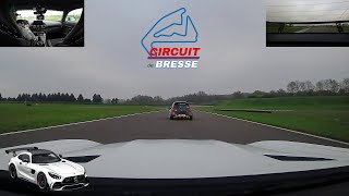 Mercedes AMG GTR Circuit Bresse Track [upl. by Sandry190]