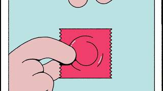 How to use a condom Putting a condom on [upl. by Eaton]