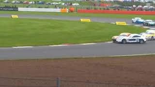 Ginetta Junior Silverstone Crash [upl. by Yxor]