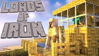 Iron Farm That ACTUALLY Works in Minecraft 1202 Block by Block Tutorial [upl. by Plunkett34]