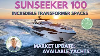 Sunseeker 100 Yacht Review Ultimate Luxury Performance and Innovation [upl. by Nitsud]