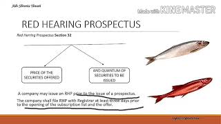 Prospectus Contents Types of Prospectus [upl. by Neirad]