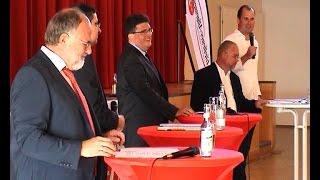 Pohlheimer Bürgermeisterkandidaten bei GAZPodiumsdiskussion [upl. by Ephram]