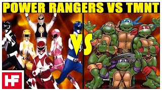 Power Rangers VS TMNT DeathMatch [upl. by Ruthe]