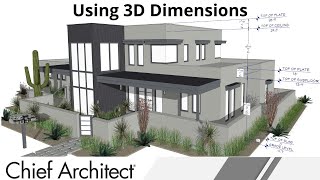 Creating Residential 3D Dimensions [upl. by Aienahs]