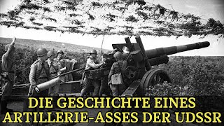 DIE GESCHICHTE EINES ARTILLERIEASSES DER UDSSR [upl. by Sorvats]