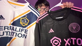 MLS Jersey Collection Show and Tell amp Storytimes ASMR [upl. by Ynatterb604]