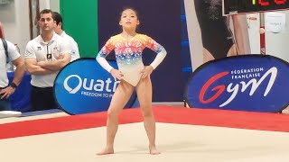 HWANG Seohyun KOR  🥇 Floor Junior Final  Tournoi de Combs la Ville 2022 [upl. by Acino]