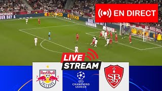 🔴EN DIRECT RB Salzbourg contre Brest  Champions League 202425  Match en direct aujourdhui [upl. by Ahsened]