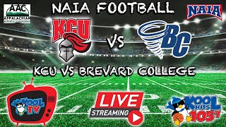 KCU vs Brevard College Football  NAIA Football  LIVE  Kool TV  111624 [upl. by Verna]