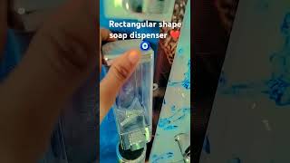 Rectangular shaped soap dispenser 💗 address nadeli Road Patel Nagar Baheri ❤️ daksh enterprises 🧿 [upl. by Colville]