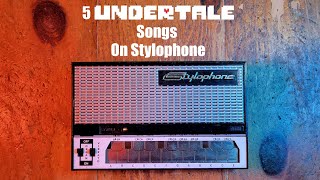 5 Undertale Songs On Stylophone stylophone undertale [upl. by Rodolfo]