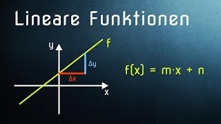 Lineare Funktion in Normalform 13  Einfache Einführung [upl. by Ramoh627]