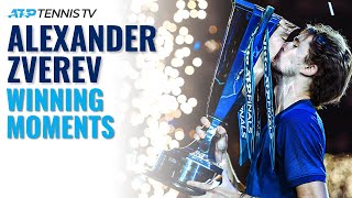 Alexander Zverev vs Daniil Medvedev Championship Point Trophy Lift amp Speeches  Nitto ATP Finals [upl. by Ilyah]