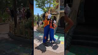 Goofy meets Goofy 🧡💙 GoofyDisneybound Disneyland Toontown TwinWhereHaveYouBeen [upl. by Gnoix782]