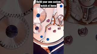 Build your own custom handwinding watch at home with Unitas 6497 clone ST36 [upl. by Etnaid51]