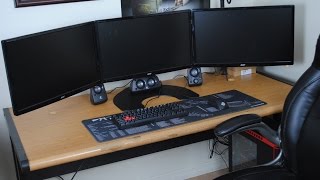 Ergotech Triple Monitor Stand [upl. by Maag]