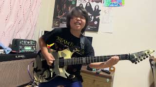 アイアンメイデンを弾く8歳小2ギタリスト [upl. by Nanek]