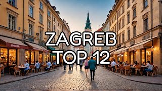 Top 12 Things To Do In Zagreb Croatia  Zagreb Travel Guide 2024 [upl. by Nimaj]