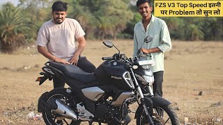 Yamaha FZS V3 User Review Problems Mileage [upl. by Yahsal]