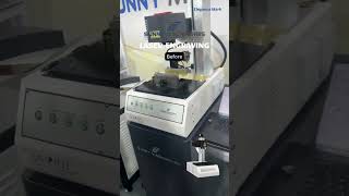 Laser Enraving and Marking jewellery engraving goldsmith marking bangles rings necklace gold [upl. by Yreva]