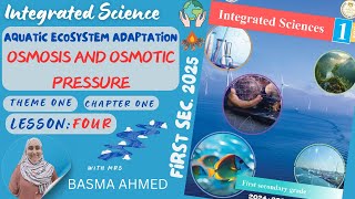 integrated science Osmosis and osmotic pressure adaptation  Theme one  chapter one  lesson four [upl. by Orest]