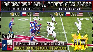 1 Duncanville 8 USA vs 2 South Oak Cliff Football  FULL GAME [upl. by Atterahs]